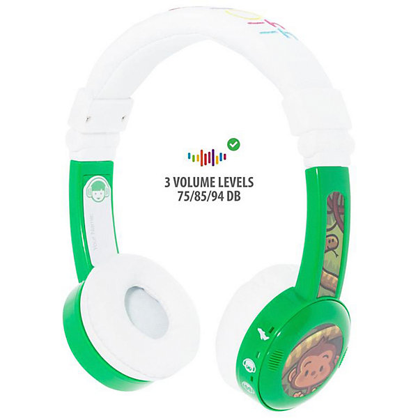 

Наушники Buddyphones InFlight Green, зеленые, Зеленый
