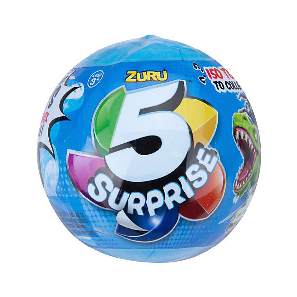 Шар-сюрприз Zuru "5 surprise", для мальчиков, Синий, Шар-сюрприз Zuru "5 surprise", для мальчиков
Шар-сюрприз Zuru "5 surprise", для мальчиков, Синий, Шар-сюрприз Zuru "5 surprise", для мальчиков