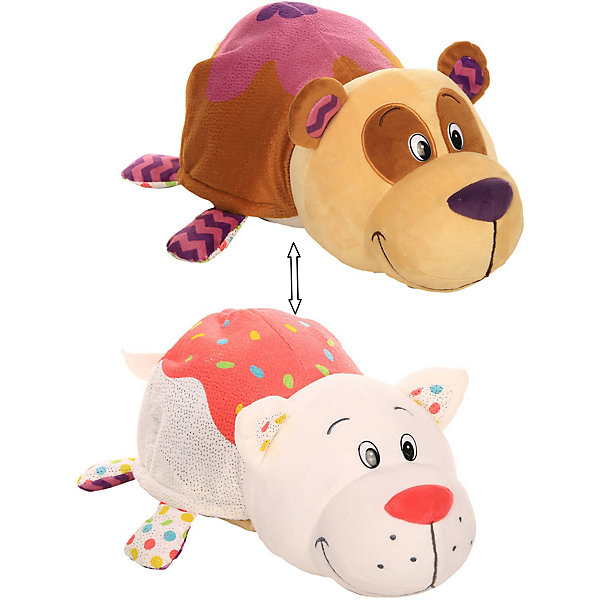Мягкая игрушка-вывернушка 1toy "Ням-Ням" Панда с ароматом черничных оладьев-Кошечка с ароматом ванильного пиро, Разноцветный
Мягкая игрушка-вывернушка 1toy "Ням-Ням" Панда с ароматом черничных оладьев-Кошечка с ароматом ванильного пиро, Разноцветный