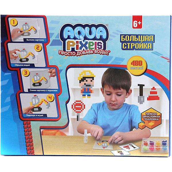 Набор для творчества 1Toy "Aqua pixels" Большая стройка, 480 пикселей, Разноцветный, Набор для творчества 1Toy "Aqua pixels" Большая стройка, 480 пикселей
Набор для творчества 1Toy "Aqua pixels" Большая стройка, 480 пикселей, Разноцветный, Набор для творчества 1Toy "Aqua pixels" Большая стройка, 480 пикселей