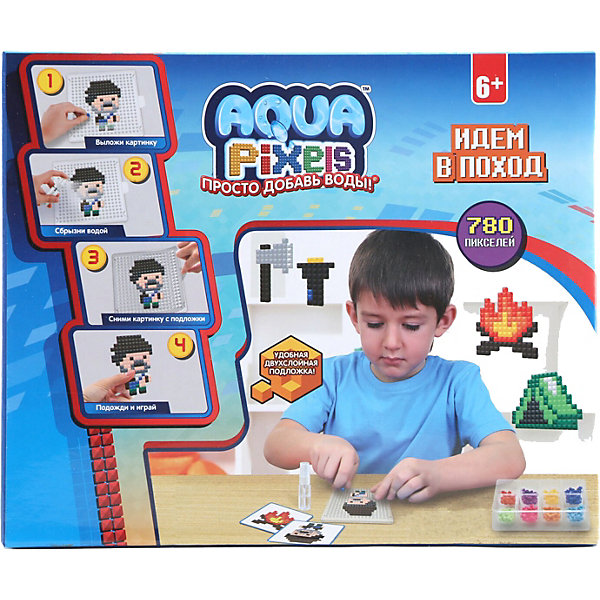 Набор для творчества 1Toy "Aqua pixels" Идём в поход, 780 пикселей, Разноцветный, Набор для творчества 1Toy "Aqua pixels" Идём в поход, 780 пикселей
Набор для творчества 1Toy "Aqua pixels" Идём в поход, 780 пикселей, Разноцветный, Набор для творчества 1Toy "Aqua pixels" Идём в поход, 780 пикселей