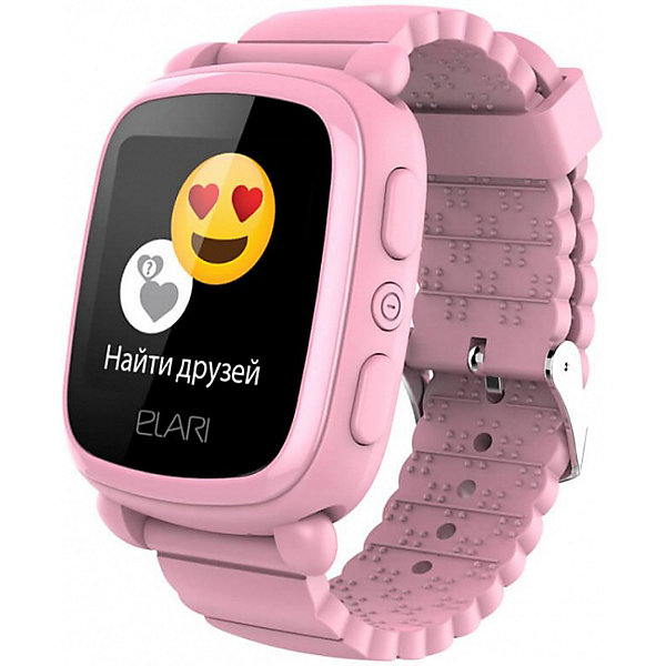 

Часы-телефон Elari Kidphone 2, розовые