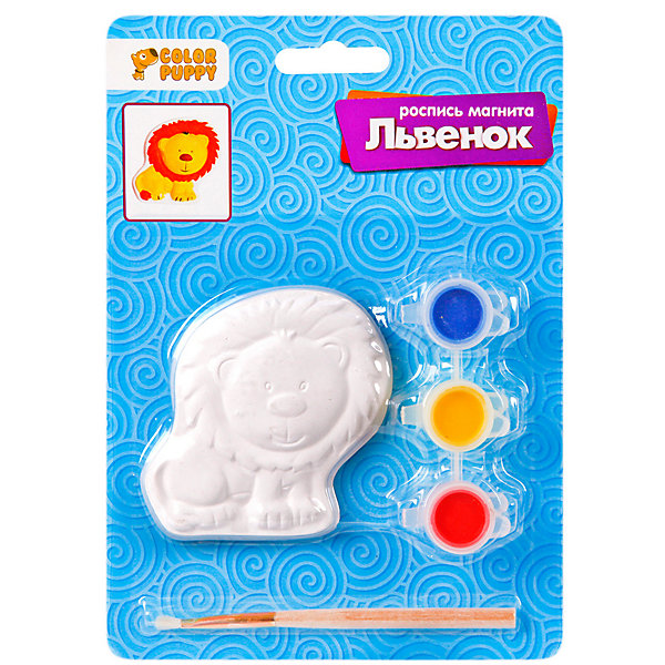 Набор для творчства Color Puppy "Роспись магнита" Львёнок, Голубой, Набор для творчства Color Puppy "Роспись магнита" Львёнок
Набор для творчства Color Puppy "Роспись магнита" Львёнок, Голубой, Набор для творчства Color Puppy "Роспись магнита" Львёнок