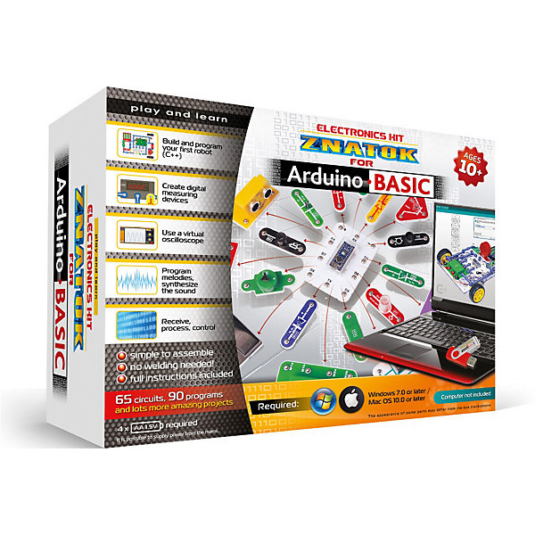 Электронный конструктор Знаток "Arduino BASIC, Электронный конструктор Знаток "Arduino BASIC"
Электронный конструктор Знаток "Arduino BASIC, Электронный конструктор Знаток "Arduino BASIC"