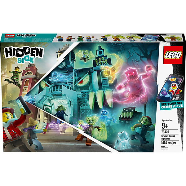Конструктор LEGO HIDDEN SIDE "Школа с привидениями Ньюбери", 1474 детали, Разноцветный
Конструктор LEGO HIDDEN SIDE "Школа с привидениями Ньюбери", 1474 детали, Разноцветный