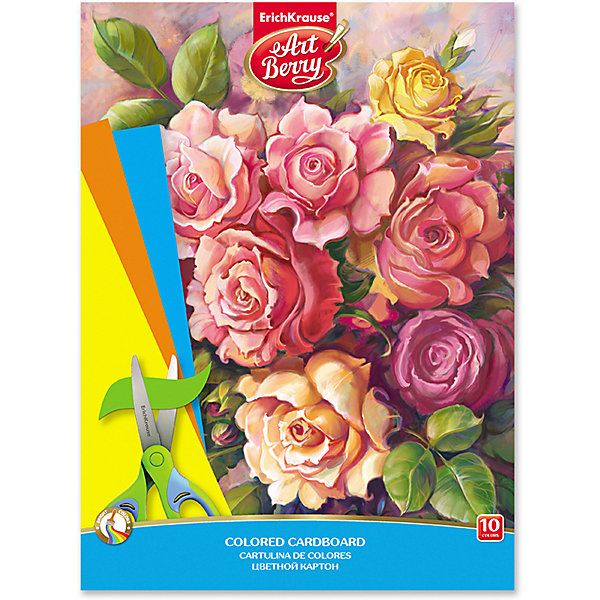 Цветной картон мелованный в папке ArtBerry «Розы», А4, 10 листов,10 цветов, Разноцветный, Цветной картон мелованный в папке ArtBerry «Розы», А4, 10 листов,10 цветов
Цветной картон мелованный в папке ArtBerry «Розы», А4, 10 листов,10 цветов, Разноцветный, Цветной картон мелованный в папке ArtBerry «Розы», А4, 10 листов,10 цветов