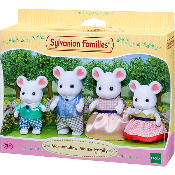 Набор Sylvanian Families "Семья Зефирных мышек, Бежевый, Набор Sylvanian Families "Семья Зефирных мышек"
Набор Sylvanian Families "Семья Зефирных мышек, Бежевый, Набор Sylvanian Families "Семья Зефирных мышек"