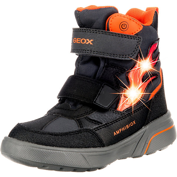 

Утеплённые ботинки Geox, Черный