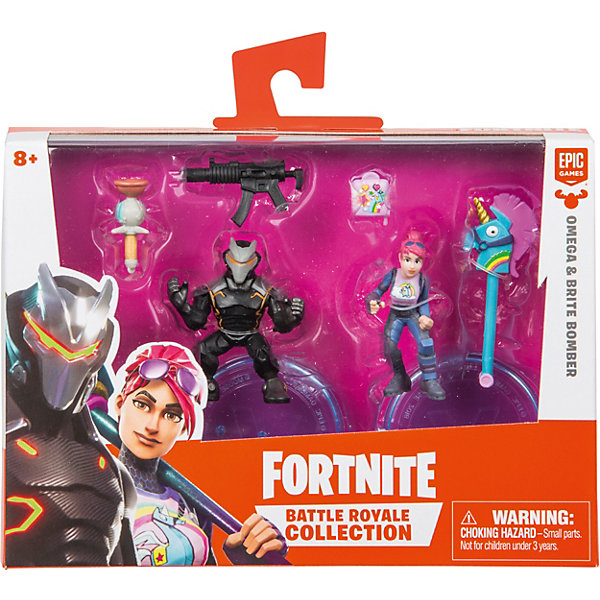 Игровой набор Moose Fortnite Omega & Brite Bomber, 2 фигурки с аксессуарами, Разноцветный
Игровой набор Moose Fortnite Omega & Brite Bomber, 2 фигурки с аксессуарами, Разноцветный