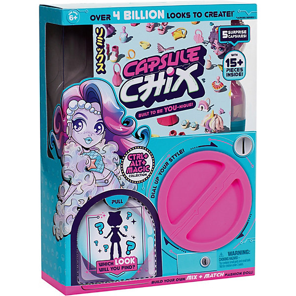 Кукла-конструктор Moose Capsule Chix "Ctrl+alt-магия", 15 деталей, Разноцветный, Кукла-конструктор Moose Capsule Chix "Ctrl+alt-магия", 15 деталей
Кукла-конструктор Moose Capsule Chix "Ctrl+alt-магия", 15 деталей, Разноцветный, Кукла-конструктор Moose Capsule Chix "Ctrl+alt-магия", 15 деталей