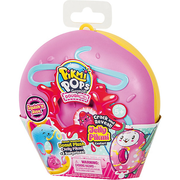 Игровой набор Moose Pikmi Pops "Большой плюшевый пончик", розовый, Игровой набор Moose Pikmi Pops "Большой плюшевый пончик",
Игровой набор Moose Pikmi Pops "Большой плюшевый пончик", розовый, Игровой набор Moose Pikmi Pops "Большой плюшевый пончик",