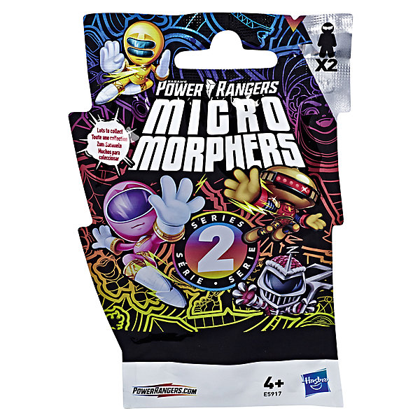 Набор фигурок Power Rangers Micro Morphers 2 шт, серия 2, Разноцветный, Набор фигурок Power Rangers Micro Morphers 2 шт, серия 2
Набор фигурок Power Rangers Micro Morphers 2 шт, серия 2, Разноцветный, Набор фигурок Power Rangers Micro Morphers 2 шт, серия 2