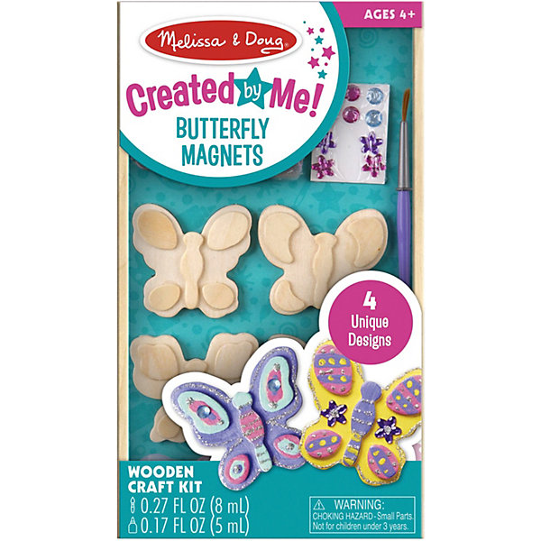 Набор для раскрашивания магнитов Melissa & Doug "Творчество: бабочки, Разноцветный, Набор для раскрашивания магнитов Melissa & Doug "Творчество: бабочки"
Набор для раскрашивания магнитов Melissa & Doug "Творчество: бабочки, Разноцветный, Набор для раскрашивания магнитов Melissa & Doug "Творчество: бабочки"