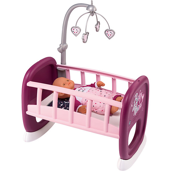 Колыбель для пупса с мобилем Smoby Baby Nurse, Фиолетовый, Колыбель для пупса с мобилем Smoby Baby Nurse
Колыбель для пупса с мобилем Smoby Baby Nurse, Фиолетовый, Колыбель для пупса с мобилем Smoby Baby Nurse