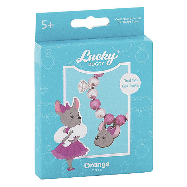 Набор для создания браслета Orange Lucky Doggy Бульдог, Бирюзовый, Набор для создания браслета Orange Lucky Doggy Бульдог
Набор для создания браслета Orange Lucky Doggy Бульдог, Бирюзовый, Набор для создания браслета Orange Lucky Doggy Бульдог
