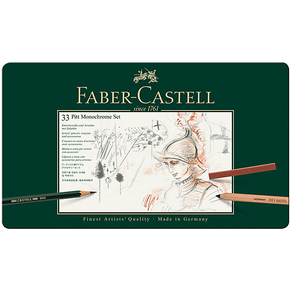 Набор художественных изделий Faber-Castell Pitt Monochrome, 33 предмета, Разноцветный, Набор художественных изделий Faber-Castell Pitt Monochrome, 33 предмета
Набор художественных изделий Faber-Castell Pitt Monochrome, 33 предмета, Разноцветный, Набор художественных изделий Faber-Castell Pitt Monochrome, 33 предмета
