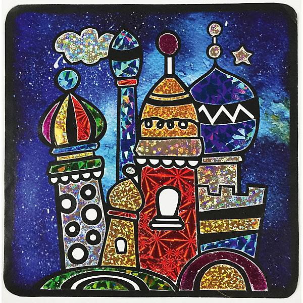 Аппликация из фольги Color Puppy "Купола, Разноцветный, Аппликация из фольги Color Puppy "Купола"
Аппликация из фольги Color Puppy "Купола, Разноцветный, Аппликация из фольги Color Puppy "Купола"