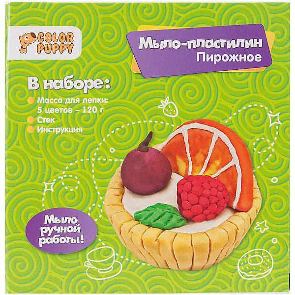 Мыльный пластилин Color Puppy "Пирожное" Color Puppy