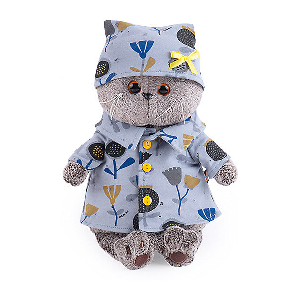 Мягкая игрушка Budi Basa Кот Басик в голубой пижаме в цветочек, 25 см, Коричневый, Мягкая игрушка Budi Basa Кот Басик в голубой пижаме в цветочек, 25 см
Мягкая игрушка Budi Basa Кот Басик в голубой пижаме в цветочек, 25 см, Коричневый, Мягкая игрушка Budi Basa Кот Басик в голубой пижаме в цветочек, 25 см