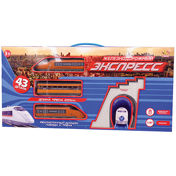 Железная дорога Abtoys "Экспресс", 43 предмета, Разноцветный, Железная дорога Abtoys "Экспресс", 43 предмета
Железная дорога Abtoys "Экспресс", 43 предмета, Разноцветный, Железная дорога Abtoys "Экспресс", 43 предмета