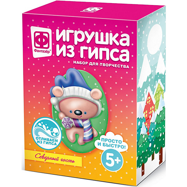 Игрушка из гипса Фантазер "Северный гость, Разноцветный, Игрушка из гипса Фантазер "Северный гость"
Игрушка из гипса Фантазер "Северный гость, Разноцветный, Игрушка из гипса Фантазер "Северный гость"