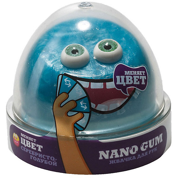 Жвачка для рук "Nano gum" серебристо-голубой", 50 гр, Синий, Жвачка для рук "Nano gum" серебристо-голубой", 50 гр.
Жвачка для рук "Nano gum" серебристо-голубой", 50 гр, Синий, Жвачка для рук "Nano gum" серебристо-голубой", 50 гр.