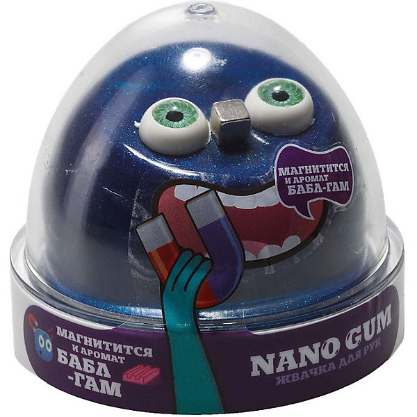 Жвачка для рук Nano Gum Бабл Гам, магнитная, 50 г, Синий, Жвачка для рук Nano Gum Бабл Гам, магнитная, 50 г
Жвачка для рук Nano Gum Бабл Гам, магнитная, 50 г, Синий, Жвачка для рук Nano Gum Бабл Гам, магнитная, 50 г