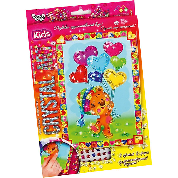 Набор для творчества Danko Toys Мозаика фигурными стразами Медвежонок серии Crystal Art
Набор для творчества Danko Toys Мозаика фигурными стразами Медвежонок серии Crystal Art