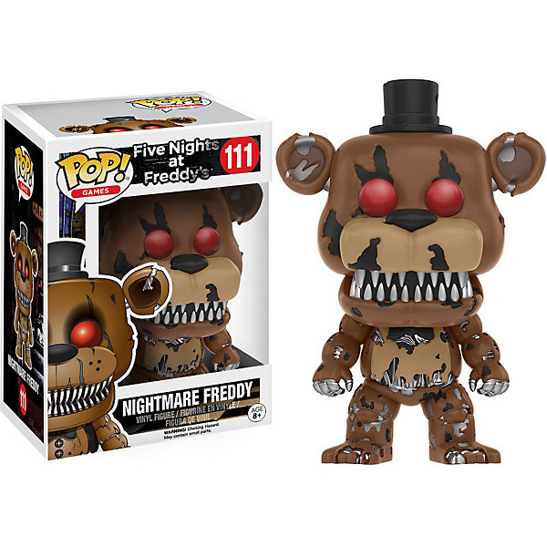 Фигурка Funko POP! Vinyl: Games: FNAF: Кошмар Фредди, 11064, Разноцветный, Фигурка Funko POP! Vinyl: Games: FNAF: Кошмар Фредди, 11064
Фигурка Funko POP! Vinyl: Games: FNAF: Кошмар Фредди, 11064, Разноцветный, Фигурка Funko POP! Vinyl: Games: FNAF: Кошмар Фредди, 11064