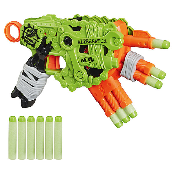 Бластер Nerf Zombi Strike Альтернатор, Разноцветный, Бластер Nerf Zombi Strike Альтернатор
Бластер Nerf Zombi Strike Альтернатор, Разноцветный, Бластер Nerf Zombi Strike Альтернатор