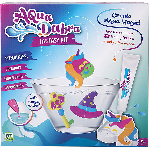Набор для творчества AquaDabra "Лошадка-чародейка, Разноцветный, Набор для творчества AquaDabra "Лошадка-чародейка"
Набор для творчества AquaDabra "Лошадка-чародейка, Разноцветный, Набор для творчества AquaDabra "Лошадка-чародейка"