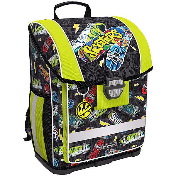 Ранец Erich Krause ErgoLine Neon Skate, Черный, Ранец Erich Krause ErgoLine Neon Skate
Ранец Erich Krause ErgoLine Neon Skate, Черный, Ранец Erich Krause ErgoLine Neon Skate