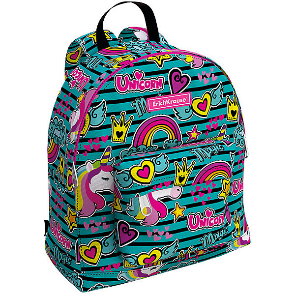 Рюкзак Erich Krause EasyLine Mini Unicorns, Голубой, Рюкзак Erich Krause EasyLine Mini Unicorns
Рюкзак Erich Krause EasyLine Mini Unicorns, Голубой, Рюкзак Erich Krause EasyLine Mini Unicorns