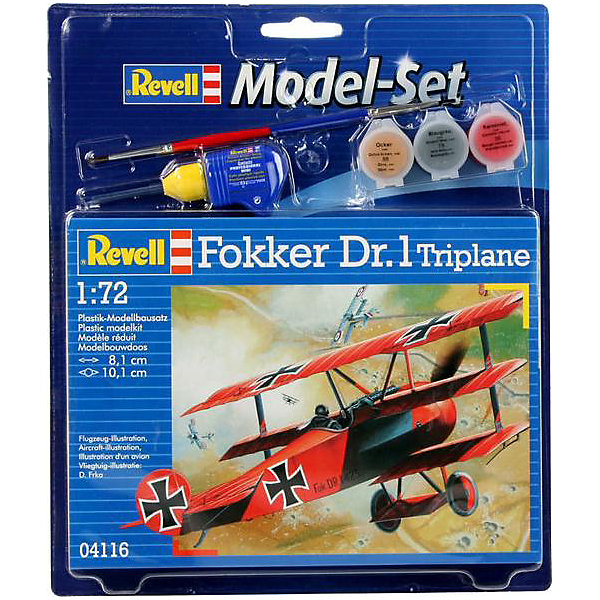 Набор самолета Model Set Fokker DR.0