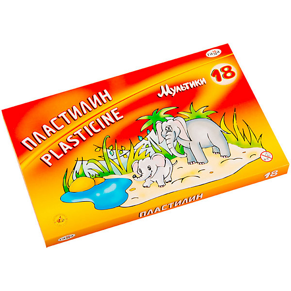 Пластилин Гамма "Мультики", 18 цветов, 360 г, Разноцветный, Пластилин Гамма "Мультики", 18 цветов, 360 г
Пластилин Гамма "Мультики", 18 цветов, 360 г, Разноцветный, Пластилин Гамма "Мультики", 18 цветов, 360 г