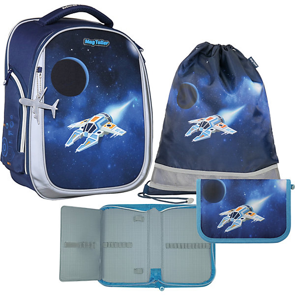 Рюкзак школьный MagTaller Ünni Spaceship, c наполнением, 38х31х17 см, Atlantikblau, Рюкзак школьный MagTaller Ünni Spaceship, c наполнением, 38х31х17 см
Рюкзак школьный MagTaller Ünni Spaceship, c наполнением, 38х31х17 см, Atlantikblau, Рюкзак школьный MagTaller Ünni Spaceship, c наполнением, 38х31х17 см