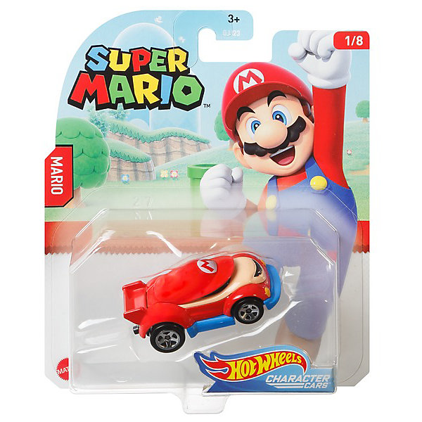 Машинка Hot Wheels Super Mario Марио, 1:64, Разноцветный, Машинка Hot Wheels Super Mario Марио, 1:64
Машинка Hot Wheels Super Mario Марио, 1:64, Разноцветный, Машинка Hot Wheels Super Mario Марио, 1:64