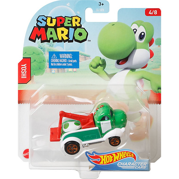 Машинка Hot Wheels Super Mario Йоши, 1:64, Разноцветный, Машинка Hot Wheels Super Mario Йоши, 1:64
Машинка Hot Wheels Super Mario Йоши, 1:64, Разноцветный, Машинка Hot Wheels Super Mario Йоши, 1:64