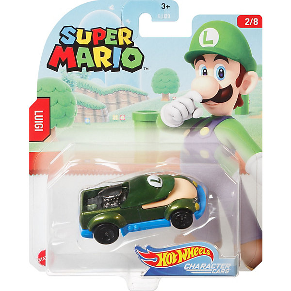 Машинка Hot Wheels Super Mario Луиджи, 1:64, Разноцветный, Машинка Hot Wheels Super Mario Луиджи, 1:64
Машинка Hot Wheels Super Mario Луиджи, 1:64, Разноцветный, Машинка Hot Wheels Super Mario Луиджи, 1:64