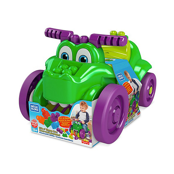 Машинка-каталка Mega Bloks First Builders Крокодил, 26 деталей, Разноцветный, Машинка-каталка Mega Bloks First Builders Крокодил, 26 деталей
Машинка-каталка Mega Bloks First Builders Крокодил, 26 деталей, Разноцветный, Машинка-каталка Mega Bloks First Builders Крокодил, 26 деталей