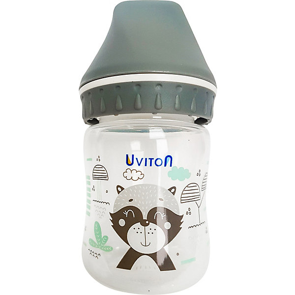 Бутылочка Uviton Baby с широким горлышком, 125 мл, серый, Бутылочка Uviton Baby с широким горлышком, 125 мл,
Бутылочка Uviton Baby с широким горлышком, 125 мл, серый, Бутылочка Uviton Baby с широким горлышком, 125 мл,