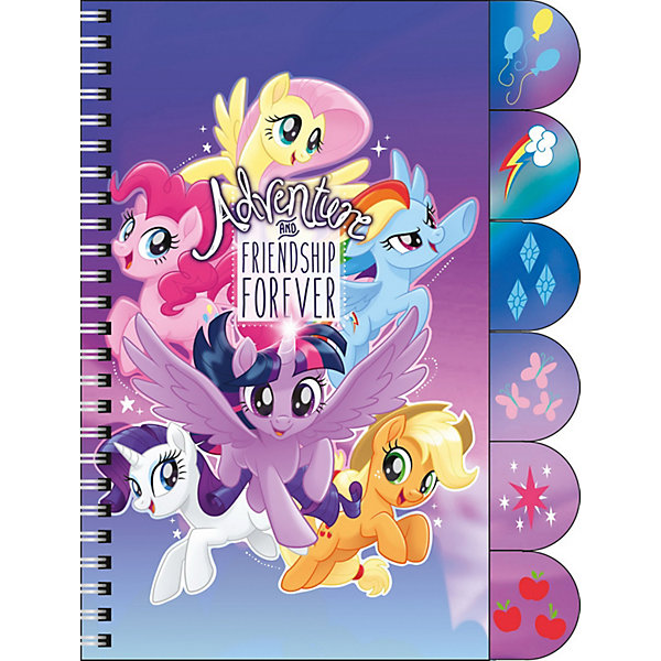 Ноутбук My Little Pony с цветными разделителями 60л, Разноцветный, Ноутбук My Little Pony с цветными разделителями 60л
Ноутбук My Little Pony с цветными разделителями 60л, Разноцветный, Ноутбук My Little Pony с цветными разделителями 60л