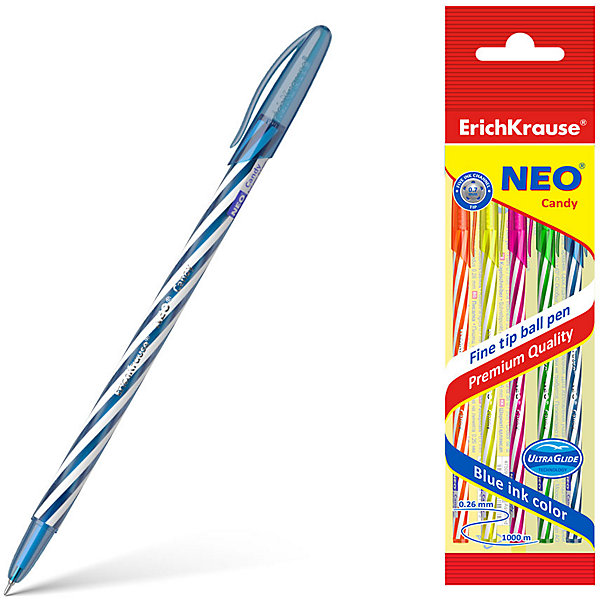 Ручка шариковая Erich Krause Neo Candy, Темно-синий деним, Ручка шариковая Erich Krause Neo Candy
Ручка шариковая Erich Krause Neo Candy, Темно-синий деним, Ручка шариковая Erich Krause Neo Candy