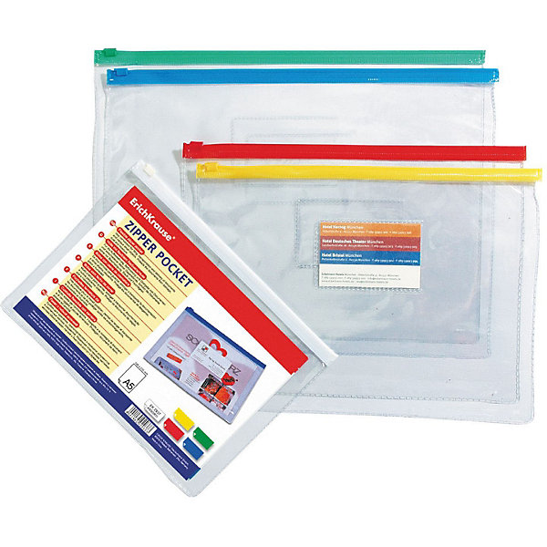 ZIP-пакет Erich Krause PVC Zip Pocket, Разноцветный, ZIP-пакет Erich Krause PVC Zip Pocket
ZIP-пакет Erich Krause PVC Zip Pocket, Разноцветный, ZIP-пакет Erich Krause PVC Zip Pocket