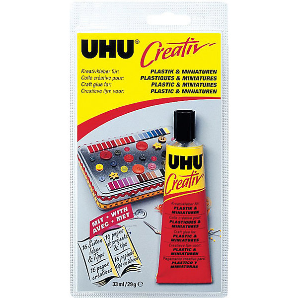 Клей для пластмасс и художественных миниатюр UHU Creativ, 33 мл, Разноцветный, Клей для пластмасс и художественных миниатюр UHU Creativ, 33 мл
Клей для пластмасс и художественных миниатюр UHU Creativ, 33 мл, Разноцветный, Клей для пластмасс и художественных миниатюр UHU Creativ, 33 мл