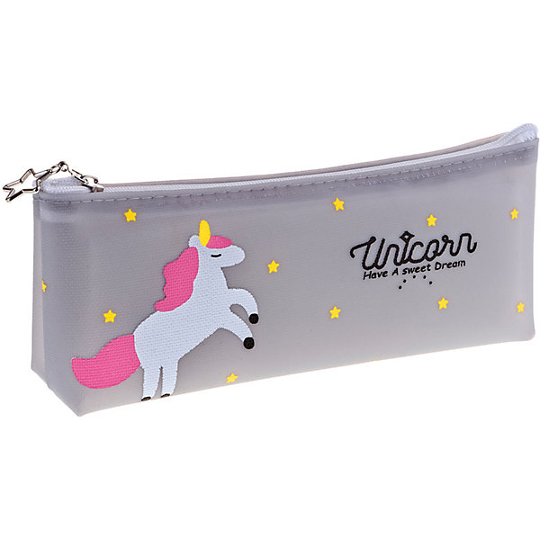 Пенал-косметичка ArtSpace Sweet unicorn, Серый, Пенал-косметичка ArtSpace Sweet unicorn
Пенал-косметичка ArtSpace Sweet unicorn, Серый, Пенал-косметичка ArtSpace Sweet unicorn