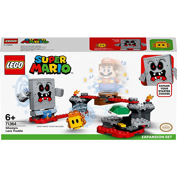 Конструктор LEGO Super Mario Неприятности в крепости Вомпа. Дополнительный набор 71364, 133 элемента
Конструктор LEGO Super Mario Неприятности в крепости Вомпа. Дополнительный набор 71364, 133 элемента