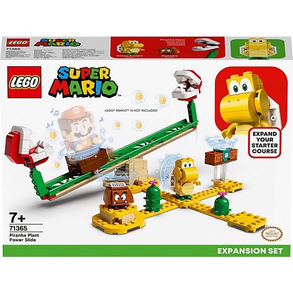 Конструктор LEGO Super Mario Мощная атака Растения-пираньи. Дополнительный набор 71365, 217 элементов
Конструктор LEGO Super Mario Мощная атака Растения-пираньи. Дополнительный набор 71365, 217 элементов