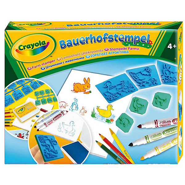 Штампики с животными, Crayola