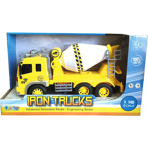 Грузовик Fun Toy Бетономешалка, 1:16, Разноцветный, Грузовик Fun Toy Бетономешалка, 1:16
Грузовик Fun Toy Бетономешалка, 1:16, Разноцветный, Грузовик Fun Toy Бетономешалка, 1:16